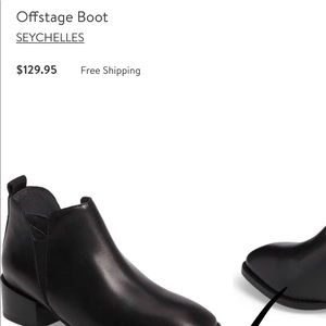 Seychelles Leather Woman Booties Size  8 1/2